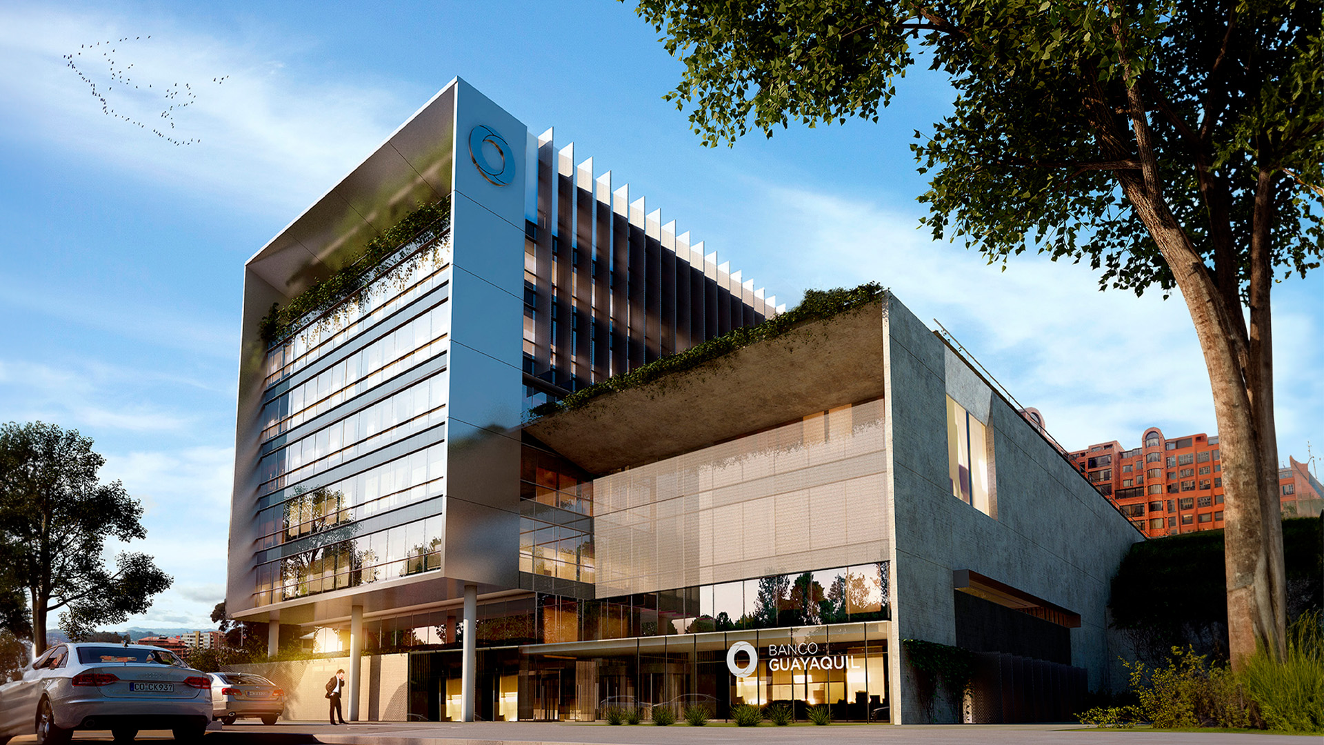 Banco Guayaquil, Cuenca Headquarters. | Ecuador Banco Guayaquil, Cuenca Headquarters. | Ecuador - Featured image